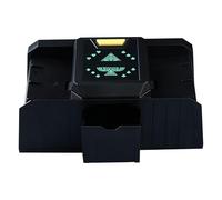 Genérico Automatic Card | 9.1x4.3x4.5 Inch, ABS, Black | Sensore Activated, 8 Sec Timer, AC/USB | Poker Machine For Guandan Texas Hold'em, Home Travel Party Game Accessory