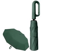 Generico Automatic Folding Umbrella - Compact Travel Rain Canopy for Commuters | Reinforced Metal Frame Wind Resistant Design, Press Open Close Portable Weather Shield Daily Use 41.34 in