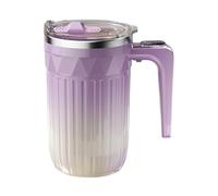 Generico Automatic Stirring Coffee Mug - ABS+316 Stainless Steel, Rechargeable Magnetic Mixer Cup | 450ml Self-Stirring Mug With Detachable Stirrer For Tea, Cocoa, Chocolate, Beverages