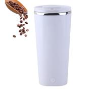 Generico Automatic Stirring Cup - Magnetic Stirring Cup | Electric Protein Shaker | 304 Stainless Steel, USB Rechargeable, Leakproof LED Display, For Milk Coffee Cocoa Powders Travel Office Home