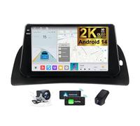 Generico Autoradio 2DIN Android 14 per Renault Kangoo 2008-2015 con Navigazione GPS, Bluetooth, Schermo 2K da 9,5 Pollici, CarPlay, Android Auto, comandi al Volante, 4G, WiFi, FM, RDS e Telecamera DV