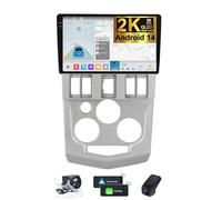 Generico Autoradio 2DIN Android 14 per Renault Logan 1 2004-2009 con navigatore GPS, Bluetooth, Schermo 2K da 9,5 Pollici, CarPlay, Android Auto, comandi al Volante, 4G, WiFi, FM, RDS e Telecamera DV