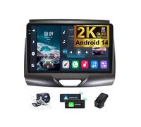 Generico Autoradio Android 14 2 DIN per Ford Ranger P703 2015-2022 con Carplay e Android Auto, Schermo Touch da 9,5 Pollici 2K con Navigazione GPS, WiFi 4G, Bluetooth, FM, RDS e Telecamera Posteriore