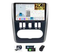 Generico Autoradio Android 14 per Nissan Almera 3 G15 2012-2019 con CarPlay Wireless e Android Auto - Schermo Touchscreen 2K da 9,5 Pollici, Radio FM RDS con Bluetooth, 4G, WiFi, DSP e comandi al Vol