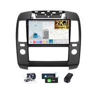 Generico Autoradio Android 14 per Nissan Navara 3 D40 2004-2010 con CarPlay Wireless e Android Auto - Schermo Touchscreen 2K da 9,5 Pollici, Radio FM RDS con Bluetooth, 4G, WiFi, DSP e comandi al Vol