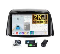Generico Autoradio Android 14 Wireless con CarPlay e Android Auto per Renault Koleos 2008-2016, Bluetooth, Stereo 2 DIN con Touchscreen 2K da 9,5 Pollici, RDS, FM, Dab e comandi al Volante (2K M200S)
