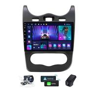 Generico Autoradio Android 14 Wireless con CarPlay e Android Auto per Renault Sandero 2013-2014, Bluetooth, Stereo 2 DIN con Touchscreen 2K da 9,5 Pollici, RDS, FM, Dab e comandi al Volante (M150CP)