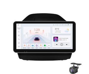 Generico Autoradio Android 15 per Hyundai IX35 2011-2017 Schermo Touch da 10,33" con CarPlay Android Auto Bluetooth WiFi HiFi e EQ Navigazione GPS Telecamera di retromarcia AHD