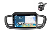Generico Autoradio Android 15 per Kia Sorento 3 2014 2015 2016 2017 2018-2020 con Tablet, Schermo da 9 Pollici, Lettore multimediale MP5, Ricevitore GPS, comandi al Volante, FM, Carplay e Android AUT