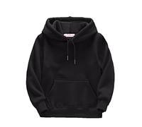 Generico Autunno E Inverno Sweatshirt Bambini Cappotto con Cappuccio Sportiva Cartoon Stampa Felpa Zip Intera Cerniera Solid Color Pullover per Bambino Girocollo Sport Casual Tutti I Giorni Usura