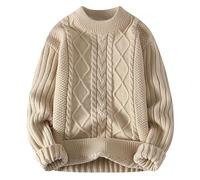 Generico Autunno Nuova Maglieria Uomo Invernali Collo Alto Maglioni con Chiusura Lampo Ampia Autunnale e Invernale Giacconi Cotone Leggere Maglione Dolcevita Morbido Classics Maglioncino Moda