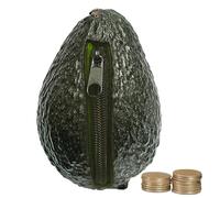 Generico Avocado Coin Purse Pouch, Novelty Fruit Shape Wallet, Realistic Zippered Money & Cash Container, Fun Accessories Women And Girls, Cute Home Decor, Compact & Practical Design, Perfect For