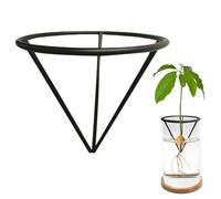 Generico Avocado Growing Bracket - Planting Starter Rack | Staffe a Triangolo di Avocado in Metallo | Supporto Triangolare per Supporto per la Coltivazione 'Albero degli Avocados
