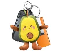 Generico Avocado Plush Small - Mini Fruit Keychain, Adorable Pendant, Soft Key Holder, Cute Bag Charm | Purse, Backpack, School Bag, Travel For Kids, Teens, Women, Gift, Accessories