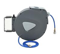 Generico Avvolgitubo Aria Compressa Automatico 1/4" 30 m,Articoli di ferramenta,Accessori ferramenta,Tubi pneumatici-143256