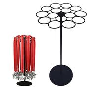 Generico Award Wall Shelf - 360 Degree Rotating Display Stand | No Drilling Tabletop Hanger Holds 45+ Awards for Running Race Soccer Baseball Gymnastics Sports Display Rack