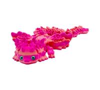 Generico Axolotl Stampato in 3D Figurina Giocattolo Snodabile