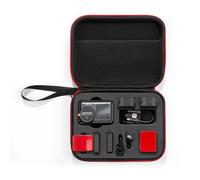 Generico Azione 5 Pro Custodia rigida per DJI Osmo Action 5 Pro, custodia impermeabile, mini borsetta rigida, borsa da viaggio protettiva per accessori per videocamere d'azione (Nero)