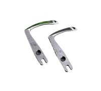 Generico B927 Set Crochet a Letto Piatto e Base del Braccio Curvo, compatibilità con la cucitrice a Catenella a Doppio ago Jack 927(B927 3-16 Hook)