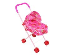 Generico Baby Doll Stroller - Pretend Play Foldable Pushchair with Canopy | Lightweight Toy Carriage for Kids Boys Girls - Role Play Doll for Home, Travel, Outdoor, School, Birthday Party Activities