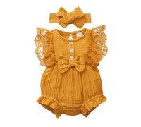 Generico Baby Neonato Pagliaccetto Tutine per neonati Jumpsuit Body Divertenti Stampa Carina tinta unita Uso Quotidiano