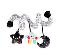 Generico Baby Toys, Pram Toys, High Contrast Musical Elements Interactive Features Tactile Textures Portable Design, Sensory Play for Entertainment Distraction