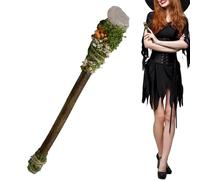 Generico Bacchetta di - Accessorio per Giochi di Ruolo Cosplay Wiccan, Bacchetta di di Guarigione Spirituale, Bacchette Magiche Decorative per Rituali di Meditazione | Strumento Spazio Sacr