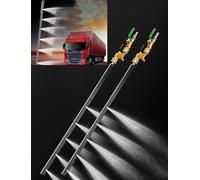 Generico Bacchetta for la Pulizia del radiatore da 4500 PSI, Accessorio for idropulitrice for Lavaggio ad Alta Potenza del di Raffreddamento di Auto, Camion e(80cm)