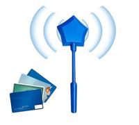 Generico Bacchetta Stampata In 3D Per Pagare, Bacchetta Per Carte Di Credito A Forma Di Stella Per Adulti, Porta Carte Di Pagamento Portatile Senza Contatto, Per Pagamenti