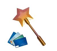 Generico Bacchetta stampata in 3D toccas per pagare, Bacchette toccas per pagare, Porta carte di pagamento senza contatto con bacchetta magic stellare per bambini e adulti