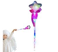 Generico Bacchette fatate per Ragazze, Bacchetta da Principessa | Illuminato Bacchetta LED | Bacchetta da Principessa Portatile per Giochi di Ruolo in Costume da Ragazza, per Compleanno Cosplay