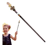 Generico Bacchette fate streghe | Natural Crystal Role Play Wand - Amethyst Fairy, Costume COSTUME COSTRUAGGIO a mano PROP | Strumento magico di pietra autentica lucida