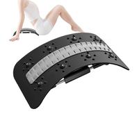 Generico Back Stretcher, Spine Aligner, 14.57x8.46 Inches, Back Tool, Corrector Device, Adjustable Massager, for Workout, Recovery, Sleeping, Car, Pilates, Bed, Studio, Yoga