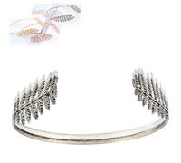 Generico Back-Worn Leaf Metal Headband,Adjustable Gold Leaf Goddess Crown Headpiece of wear, Ideas for Bridal, Proms, & Cosplay. (Silver)