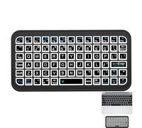 Generico Backlit Wireless Keyboard - Small Keyboard For Laptop Adjustable Brightness, Travel Keyboards Rechargeable For Computer, Quiet Typing For Laptop