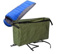 Generico Backpack Pouch - Large Waterproof Storage Extension, Heavy Duty Sports Clip On Pocket with Zippers, Sturdy Tool Organizer, Ideal for Outdoor Travel Climbing Fishing