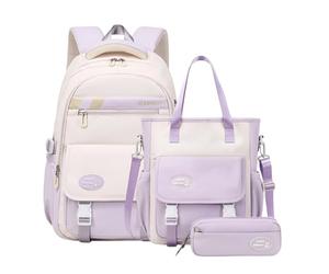 Generico Backpack Set, School Bookbag, 3-Piece Knapsack Tote, Lightweight Travel Bag Collection, Compact Carry Solution for Boys Girls, Kids, Preschool, Daily Commute, Outdoor and Camping Trips