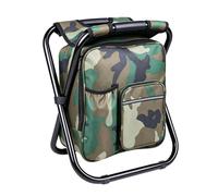 Generico Backpack Stool | Oxford Fabric With Cooler Bag Ergonomic,Backpack Chairs Adults | For Camping Picnic Fishing Barbecue Watching Events Traveling