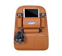 Generico Backseat Car Organizer - Maximise Passenger Space & Organised Travel Storage, Transparent Tablet Holder + Multi Pocket Layout | High Density Oxford Fabric - For Family Road Trips