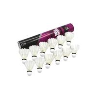 Generico Badminton - 12 Pack Duck Shuttlecocks with High Stability for Indoor Outdoor Training Practice and Competition for Youth Beginners Players