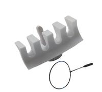 Generico Badminton Stringing Machine Protector - High-Tension Load Diffuser | Oval-Shaped Racket Frame Guard | for Professional Stringers, Prevents Damage