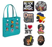 Generico Bag Charm, Tote Bag Accessories, 0.79x2.36in Handbag Insert Decorations, Trendy Modern Style, Fashionable Travel Detail for Women, Adults, Outdoor, Summer