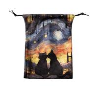 Generico Bags Pouch, Drawstring Dice Holder Storage, Deck Protective Case, Jewelry Carrying Pouch, Tarot Card Game Bags, Small Accessories for Tarot Cards 13x18cm