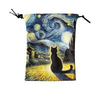 Generico Bags Pouch Tarot Cards, Drawstring Dice Holder Storage, 13x18cm Protective Deck Case, Versatile Jewelry Carrying Pouch for Tarot Enthusiasts and Handcrafted Items