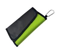 Generico Bait Binder, Hard Shell Lure Organizer Bag, Waterproof Fishing Tackle Storage with Clear Sleeves, Portable Carry Wrap Wallet for Invertebrates, Snell Rigs, Jigs, Soft Baits, Outdoor Anglers