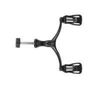 Genérico Bait Caster Reel - Double Crank Aluminum Alloy Handle | Replacement Fishing Parts, Durable Handles For Bad Weather, Fits 1000-4000 Series, Smooth Grip, Outdoor Angler Accessory