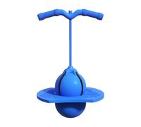 Generico Balance Jumping Ball Toy - Active Bouncing Game for Kids Fitness | Inflatable Rubber Ball with Foam Grip Handle, Coordination Exercise Toy for Indoor Outdoor Playtime 14.96x11.42x35.43 in