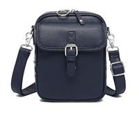 Generico Balconfoster Crossbody, Vintage Leather Shoulder Wallet,Large Capacity (Dark Blue)