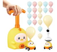 Generico Balloon Launcher Toy, Educational STEM Racing Car Set, 7.68 Inch Balloon Powered Vehicle, PP Kids Science Toy, Interactive Learning Race Game, Classroom Birthday Activity