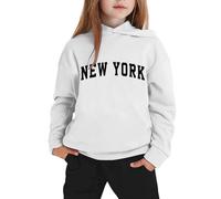 Generico Bambina Ragazzo Tuta Sportiva Ragazze Felpa Con Cappuccio Set Completo Da 2 Pezzi Costume Abito Chic Ed Elegante Natale Bimba Winter Snowsuit Bambini Casual Pullover 2-14 Anni